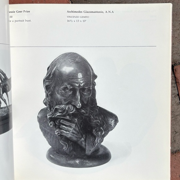 1982 National Academy of Design 157th Annual Exhibition Art Sculpture New York - Picture 9 of 15